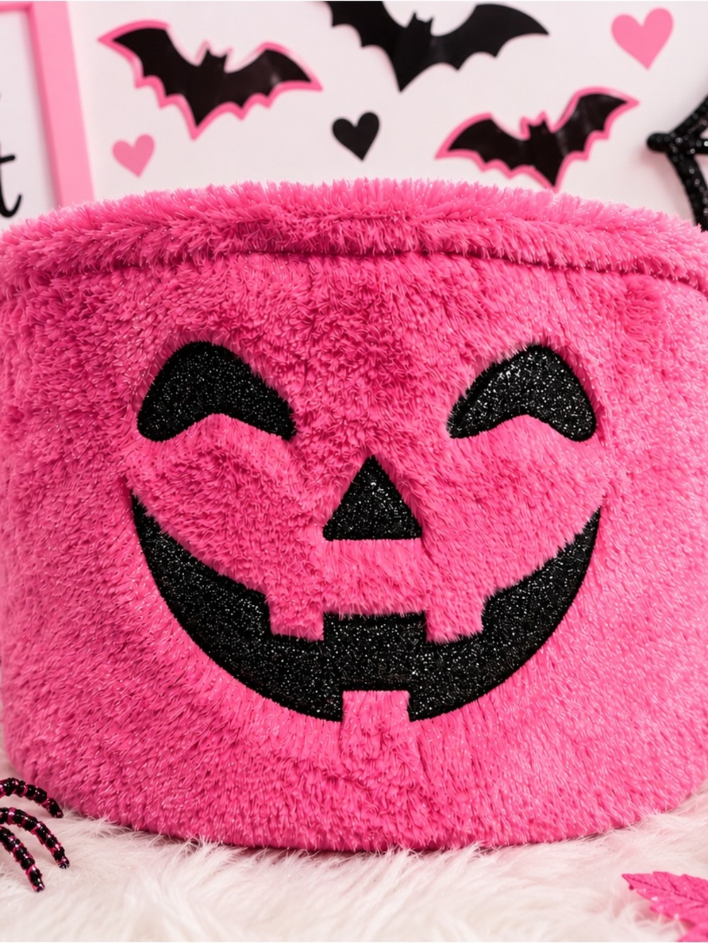 Pink Oversized Pumpkin Bucket - Picture 5 of 5